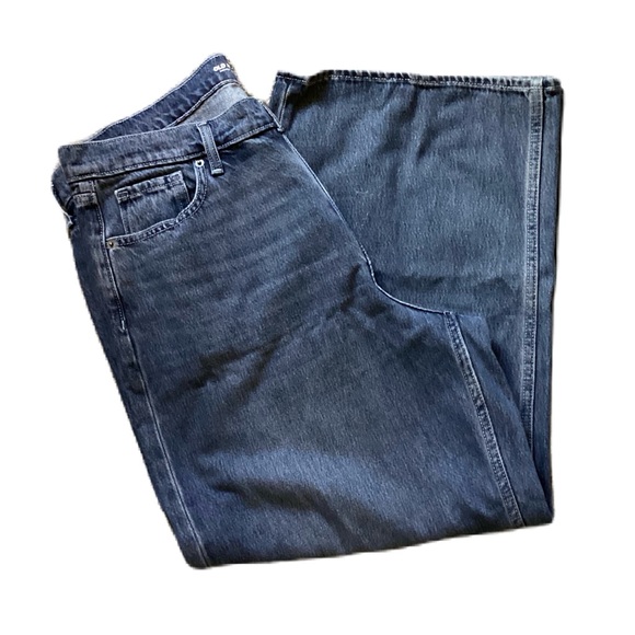 Baggy Wide Leg high rise jeans. 14P - Picture 5 of 5